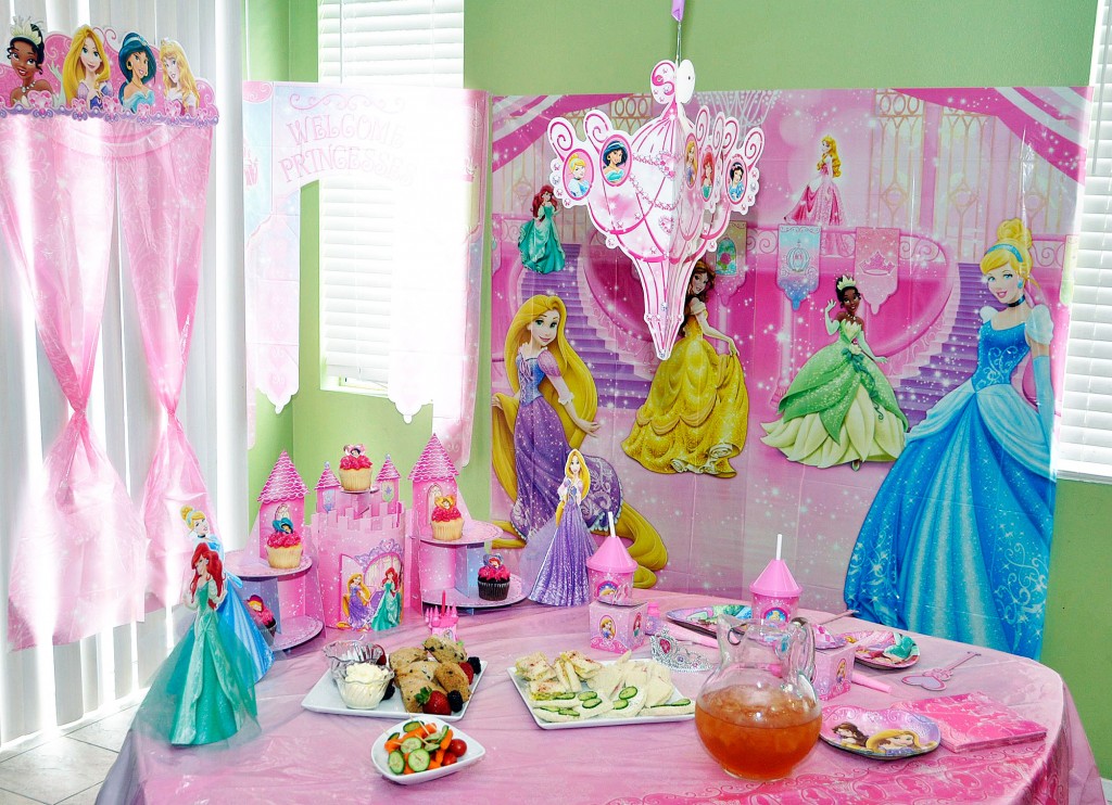 Disney Princess Birthday Party Decorations Ideas