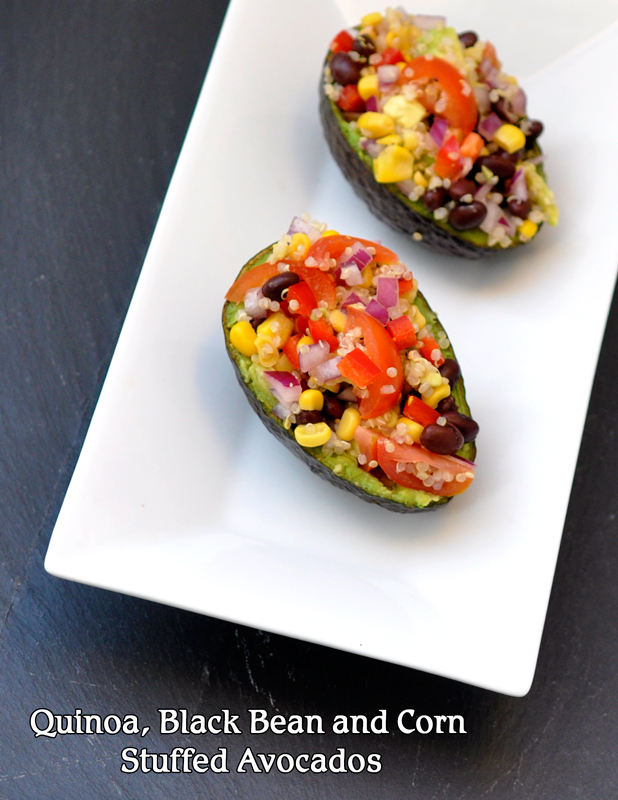 Quinoa Black Bean And Corn Stuffed Avocados Rockin Mama™