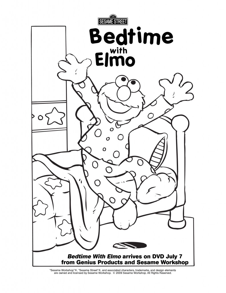 BedtimeColoringPage