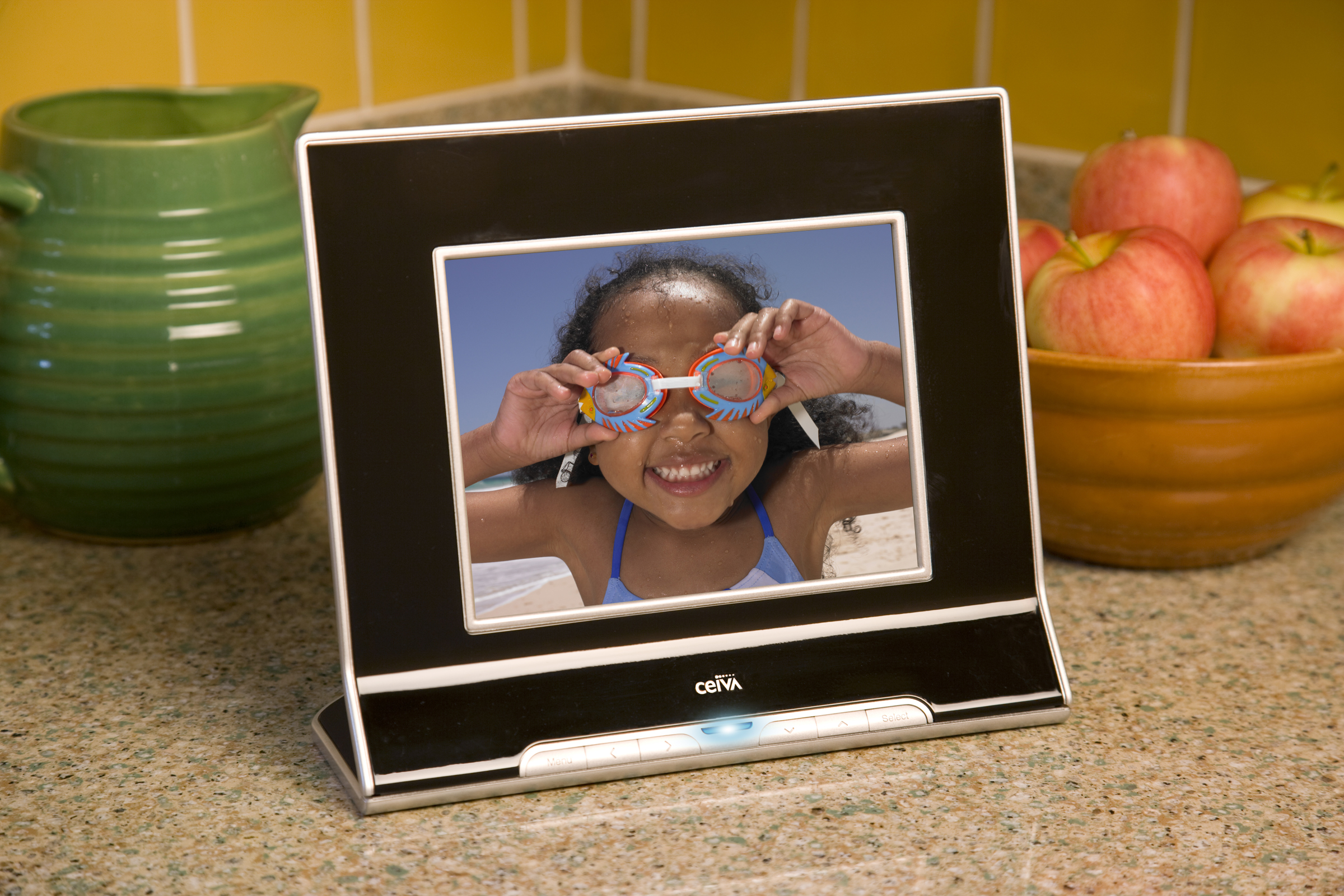 Holiday Gift Guide 2009 CEIVA Pro 80 Digital Photo Frame with One Year