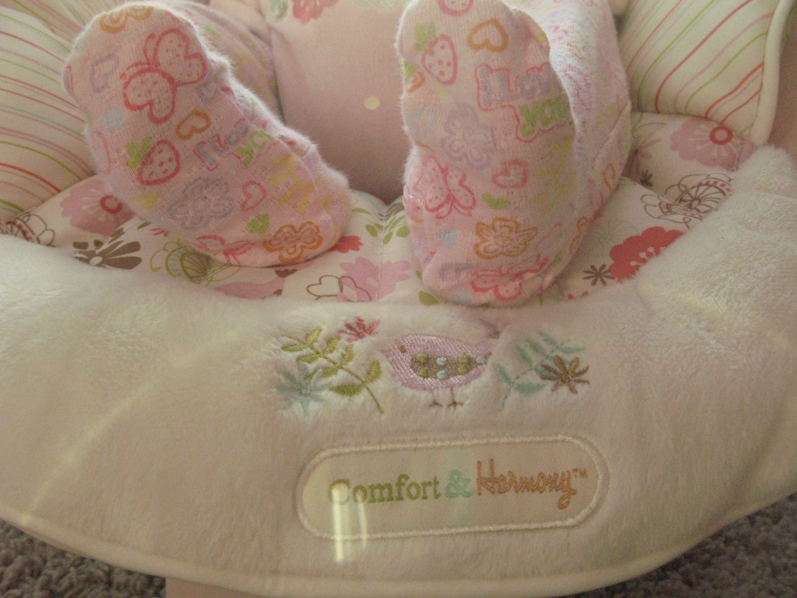 Bright Starts' Comfort & Harmony Cradling Bouncer - Rockin Mama™