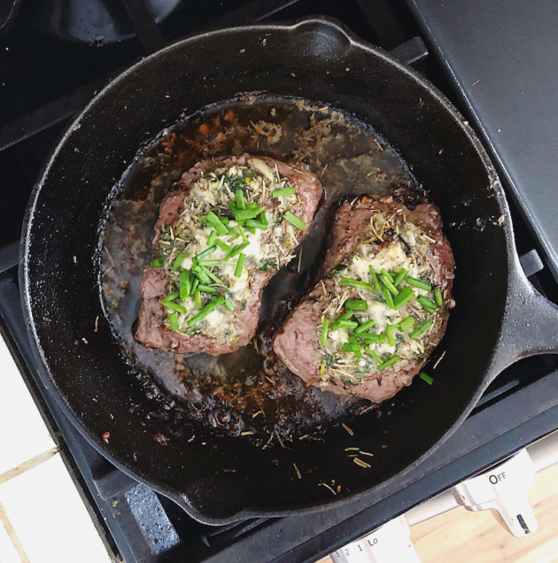 The Perfect Skillet Steak