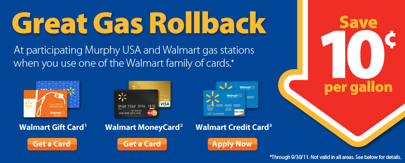 Rollback, Walmart, Gas Prices, Road Trip, 4th of July
