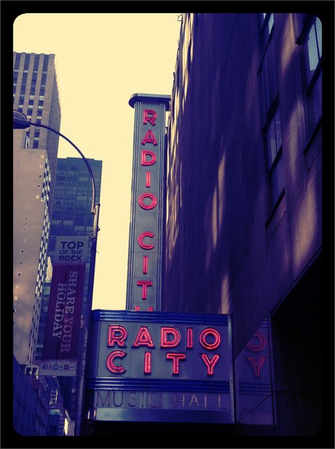 New York City iPhone Pictures - Radio Music Hall