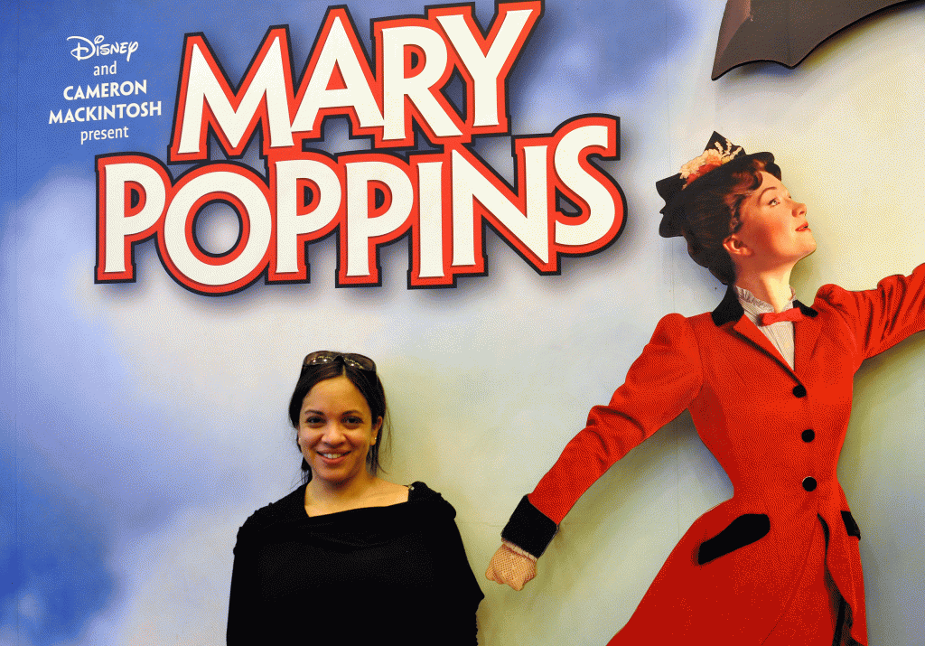 New Amsterdam Theatre and Mary Poppins