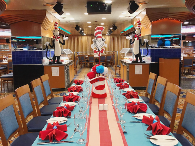 Cat in the Hat Tablescape