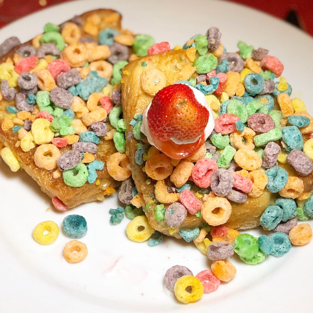 Hortons Cereal-Crusted French Toast