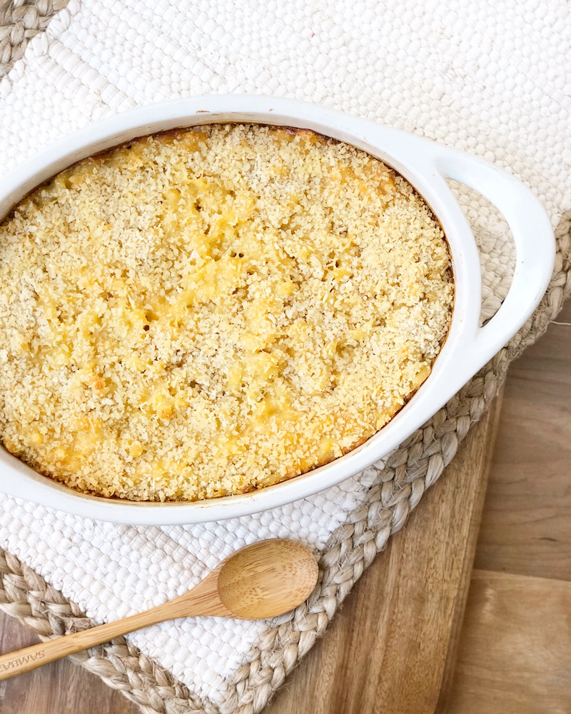 Blender Truffle Cauliflower Macaroni and Cheese