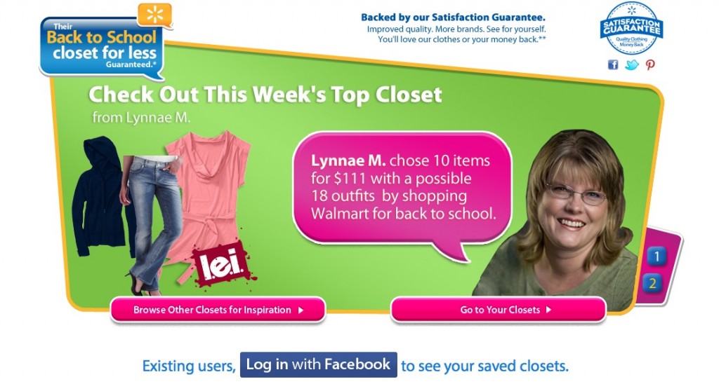Walmart's Virtual Closet Creator