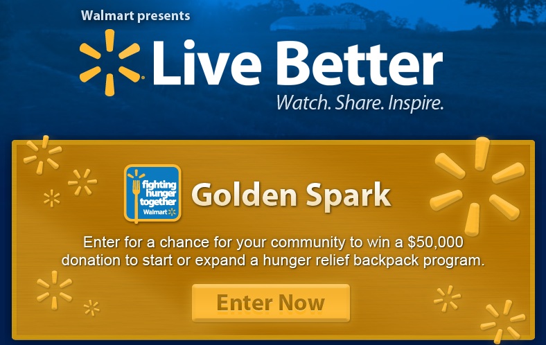 Walmart's Golden Spark Campaign