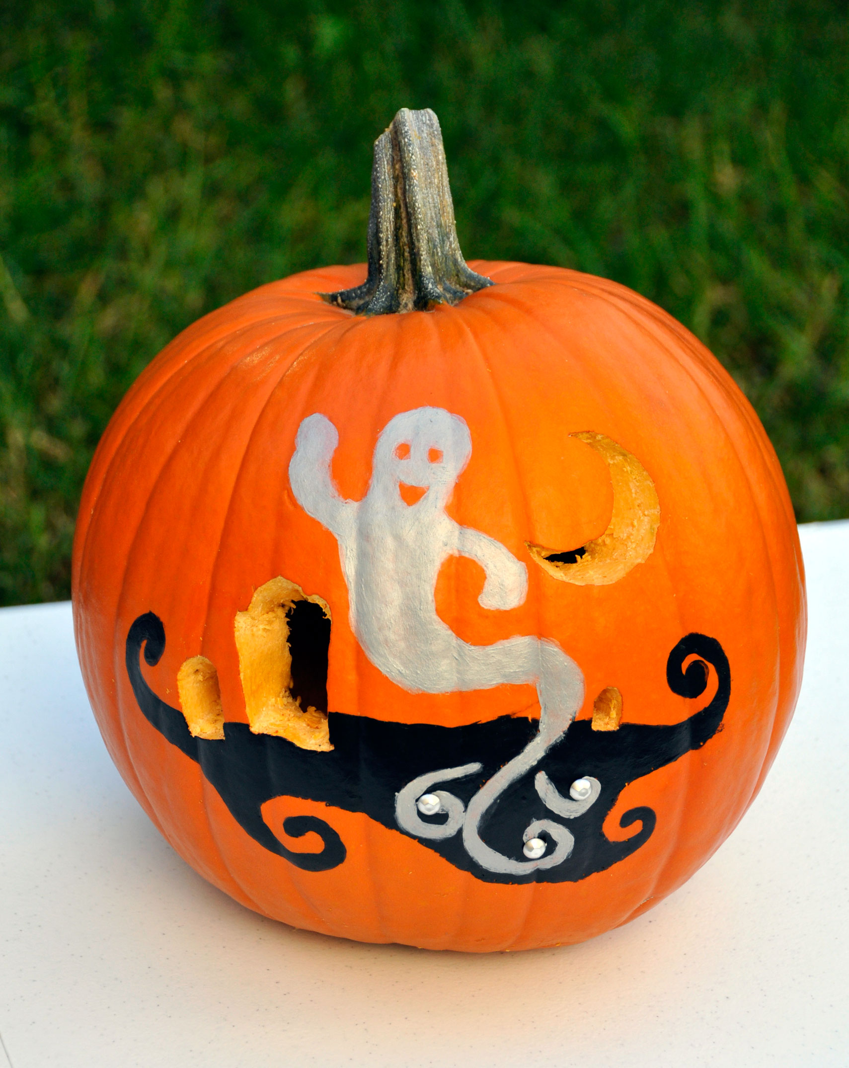 How To Carve And Paint A Pumpkin