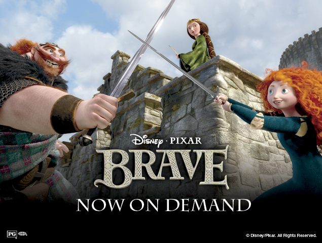 Disney/Pixar's BRAVE Now Available On Demand - Rockin Mama™