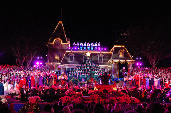Candlelight Processional at Disneyland