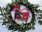 Photo Greeting Card Wreath