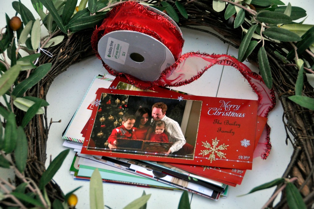 Photo Greeting Card Wreath