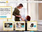 Safety 1st Website Home Page