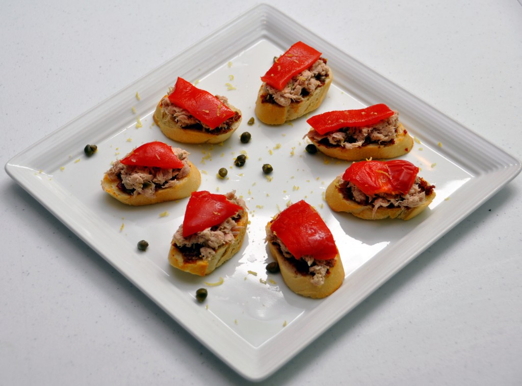 Tuna Crostini