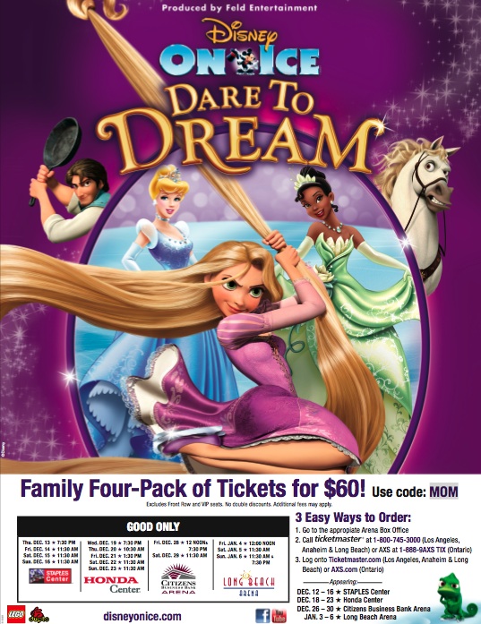 Discount Tickets to Disney On Ice Dare to Dream Rockin Mama™