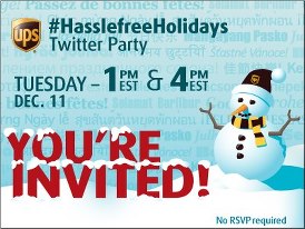 UPS Twitter Party