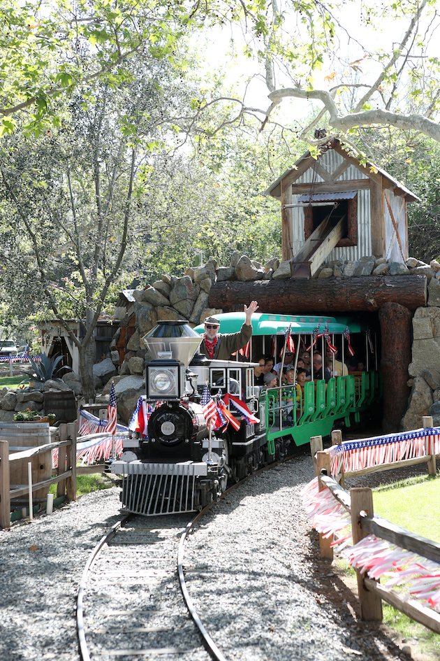 Train at Irvine Park