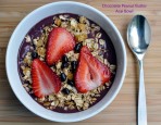 Chocolate Peanut Butter Acai Bowl