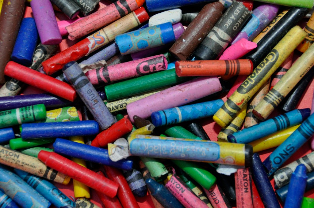Broken crayons? Recycle them for Earth Day 