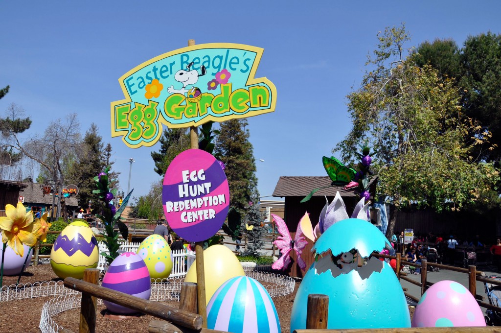 Easter Beagle's Egg Garden at Knott's Berry Farm