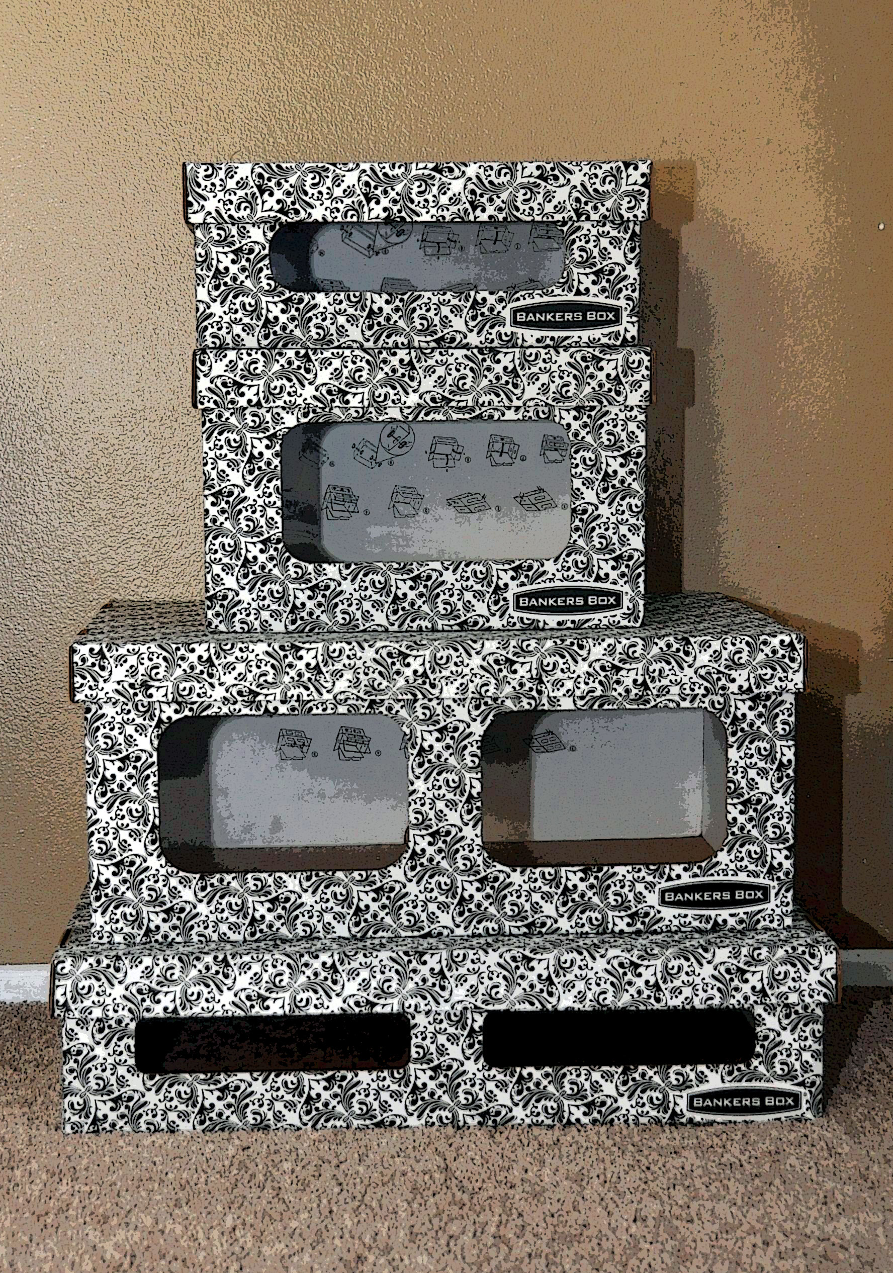 Organize Your Home Office With Fellowes Bankers Box Stackable Storage