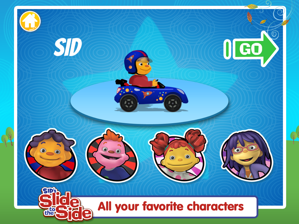 Sid's Slide to the Side Characters