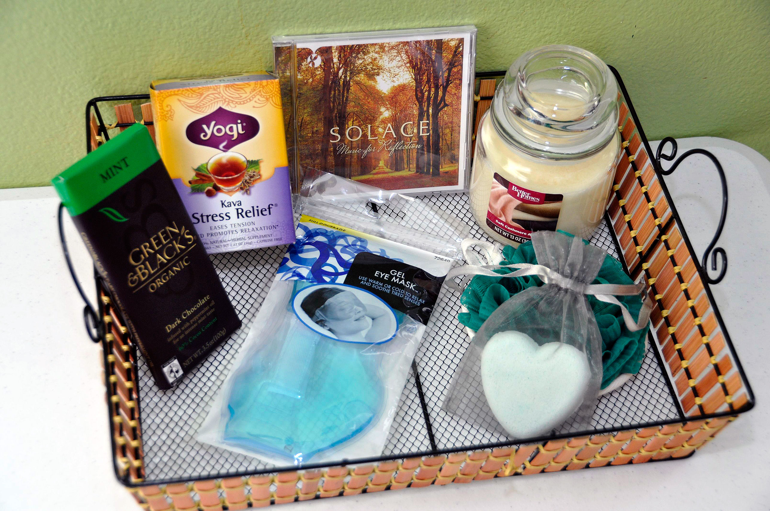 Relaxation Gift Basket for Mom on the 1st Day of School (or any