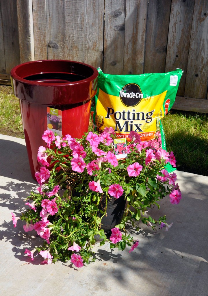 DIY Outdoor Planter Supplies