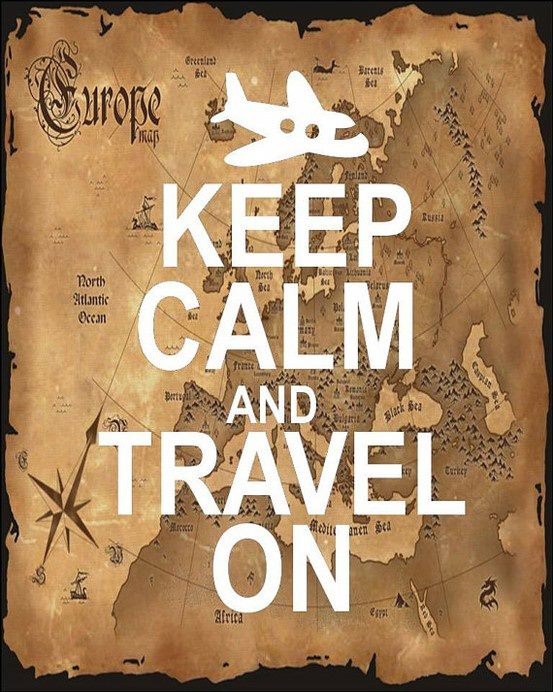 Keep Calm and Travel On