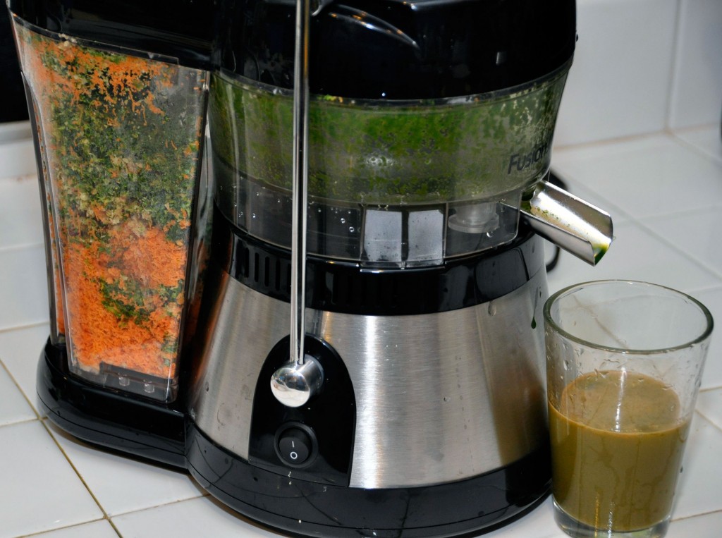 Pulp in Fusion Juicer