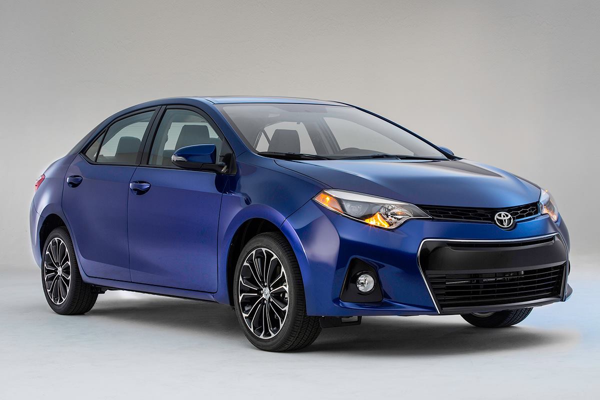 A First Look at the Newly Redesigned 2014 Toyota Corolla