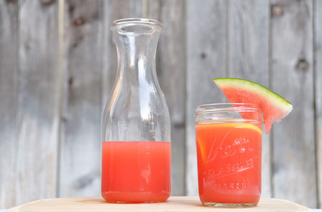 Agave Sweetened Watermelon Lemonade