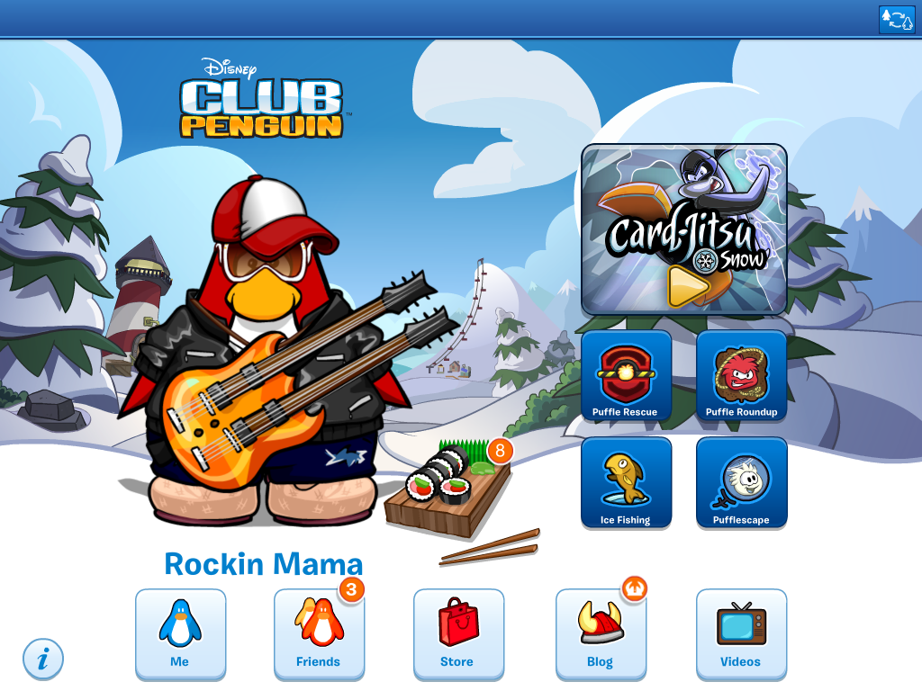 Club Penguin App 