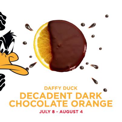 Daffy Duck Decadent Dark Chocolate Orange