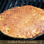 Grilled Peach Cobbler