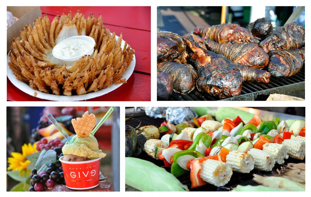 Food at the Orange County Fair