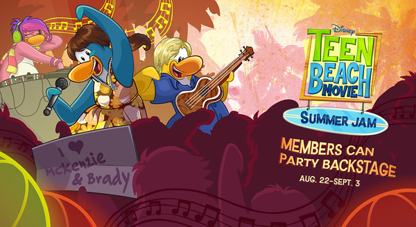 End of Summer Party at Club Penguin, Teen Beach Movie Style - Rockin Mama™