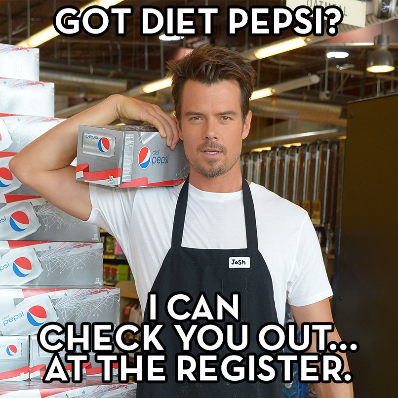 Diet Pepsi - Josh Duhamel