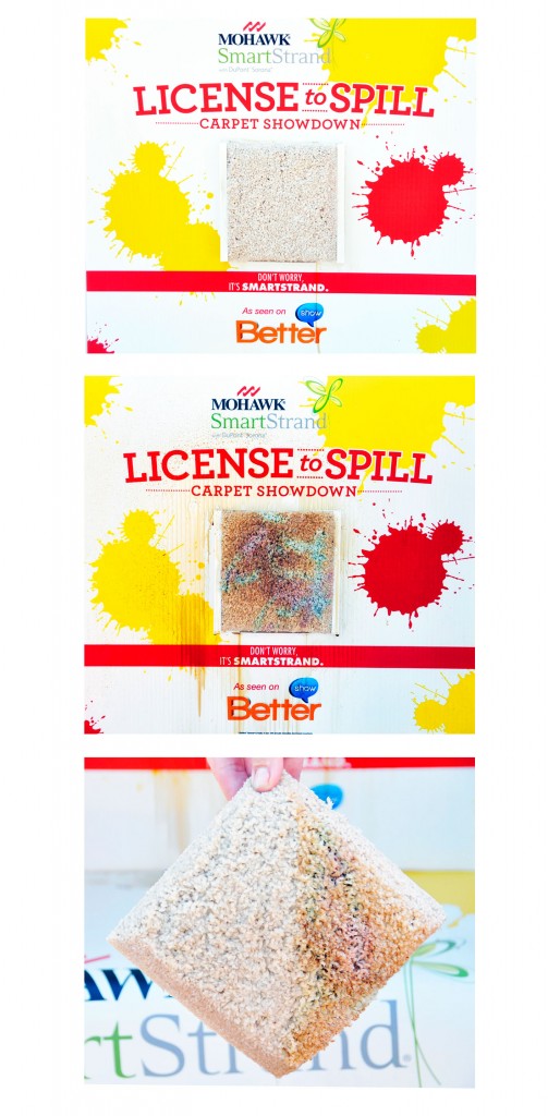 License to Spill Carpet Showdown