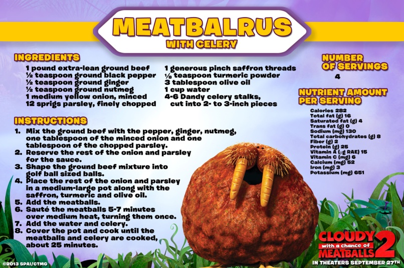 Meatbalrus - Cloudy With a Chance of Meatballs