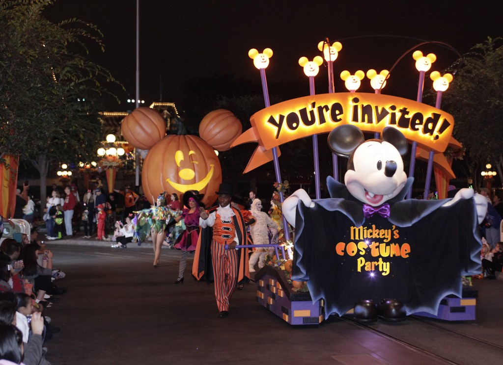 Michey's Halloween Party at Disneyland California