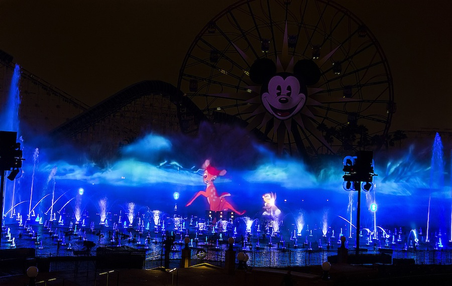 BAMBI THUMPER in WORLD OF COLOR WINTER DREAMS