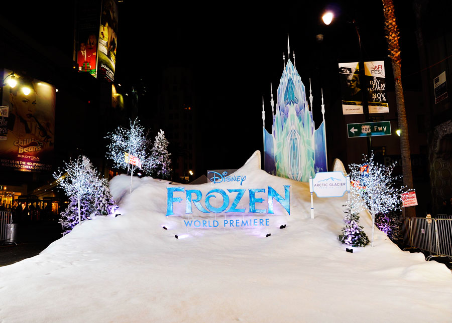 Frozen World Premiere