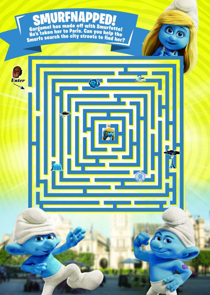 Smurfs 2 Maze