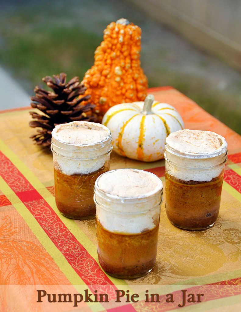 Recipe for Pumpkin Pie in a Jar