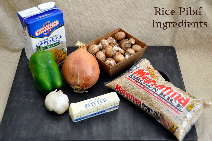 Rice Pilaf Ingredients