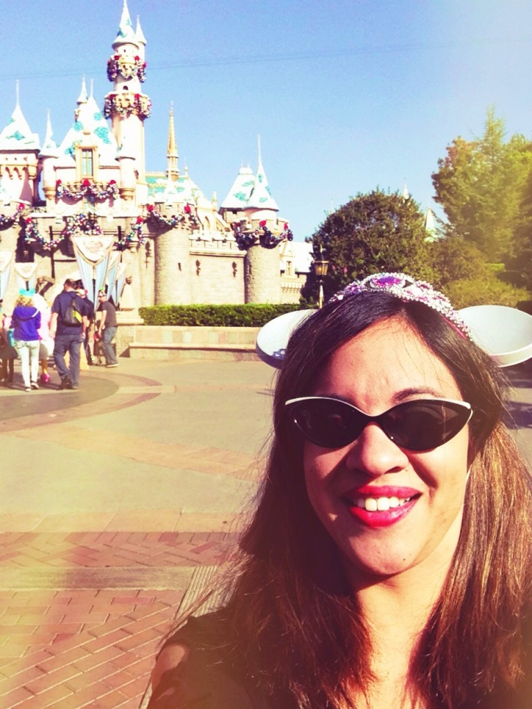 Selfie at Disneyland